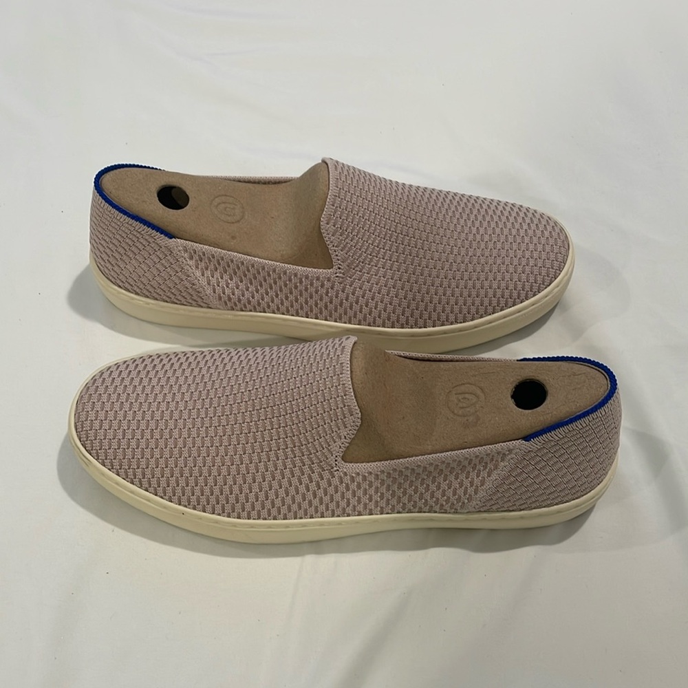 Purple Rothys slip on sneakers size 9 EUC